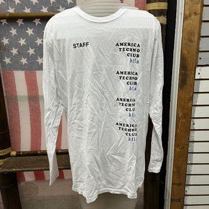 NWT DTLA staff T-shirt tee America techno club